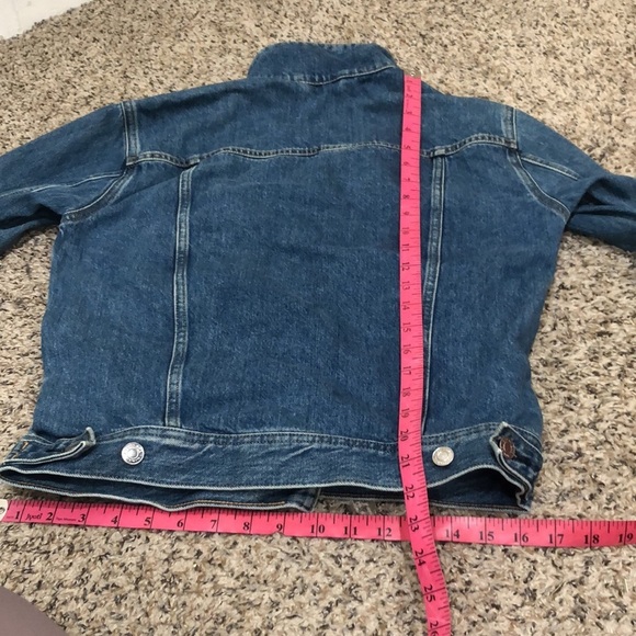 Everlane Jean Jacket Size XS Faded Blue Denim - Picture 9 of 10